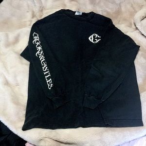 Black long sleeved crooks and castles shirt medium/small